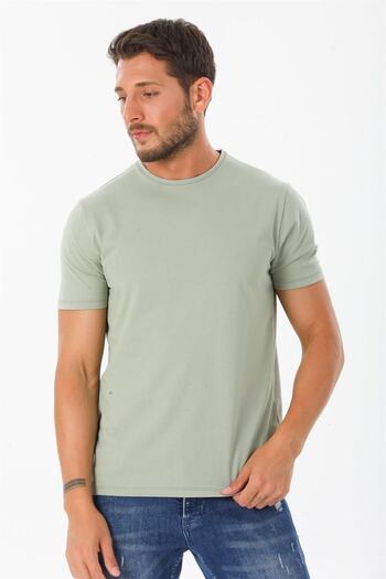 ESPİNA Men's Regular Fit Crew Neck T-shirt