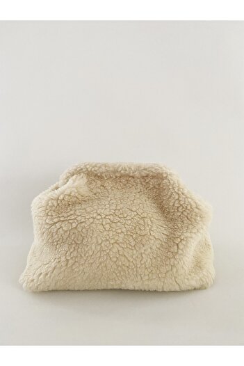 HEYBE'S Women's Plush Teddy Clutch Bag
