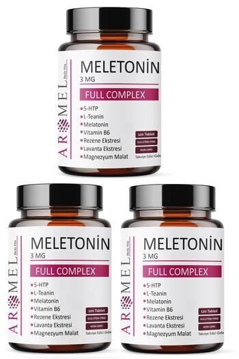Aromel Melatonin 360 Tablets 3Mg Full Complex