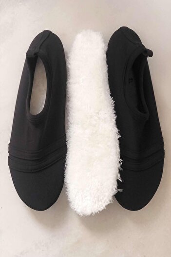 Savana Unisex New Generation Home and Sports Shoes with Wool Inside