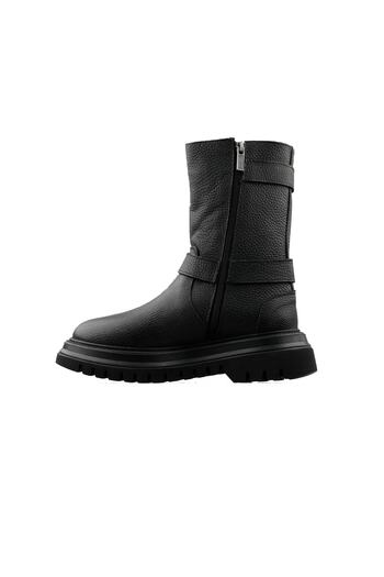 Harley Davidson Sahara Women's Daily Boots 021z100566-black-printed-leather Black