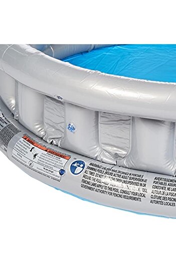 BESTWAY Büyük Metalik Uzay Gemisi Şişme Havuzu (152x43cm) 51080