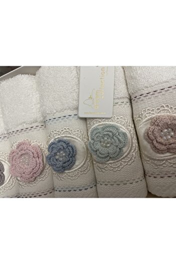 Fiesta Bambu Çeyizlik El Mutfak Havlusu Seti 6’lı 30x50 Cm