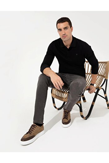 Pierre Cardin Φούτερ Slim Fit Polo Collar
