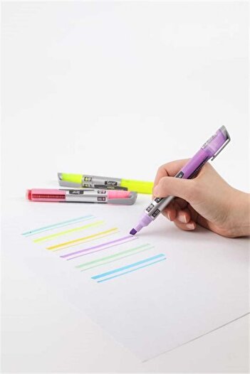 Serve Fosforlu Kalem Işaretleme Kalemi Likit Pastel Sarı