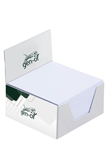 Gen-Of 8x8 Kutulu Beyaz Küp Not
