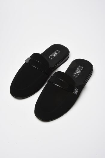 GC Men's Black House Slippers