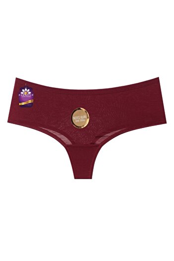 Papatya 3-Piece Breathable Special Texture Thong