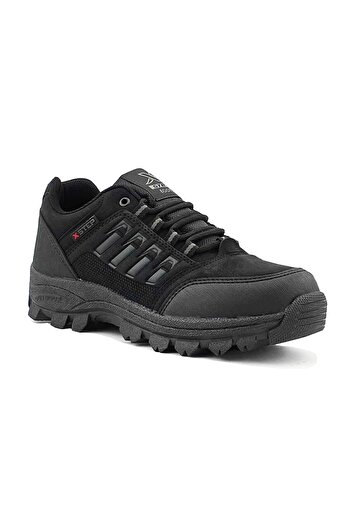 SONYER AYAKKABI Xstep Unisex Μαύρες X6 Αδιάβροχες Κοντές Μπότες Winter Trekking