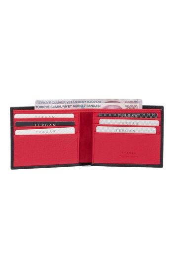 Tergan Black Leather Men's Wallet 01647s6l