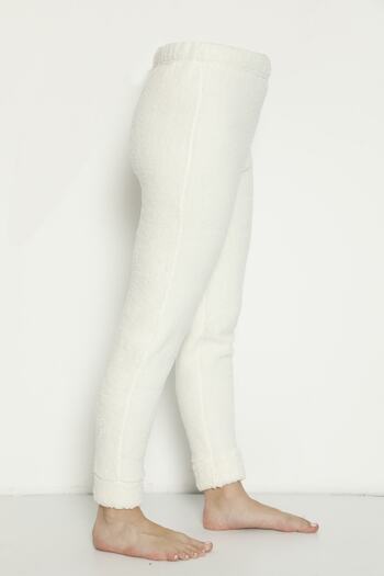 Ladytime Pocketless Luxury Fluffy Polar Winter Pajama Bottoms Cepsizpof