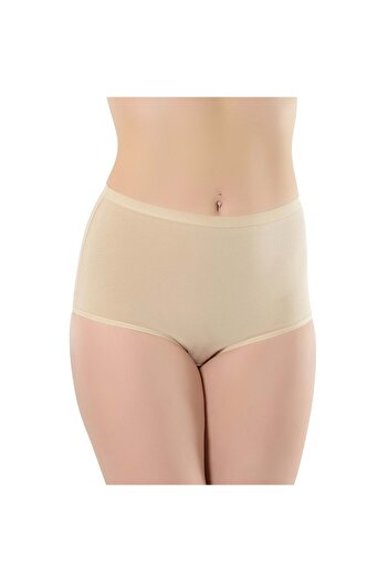 Belinay Women's, Skin, 12-Piece Cotton High Waist Panties