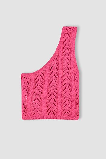 DeFacto Πλεκτό εσώρουχο One Shoulder Crop