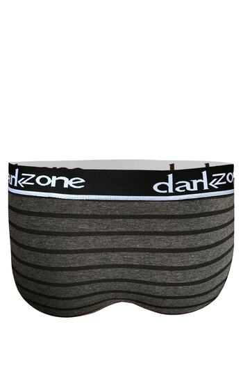 darkzone Stripe Patterned Anthracite Men's Slip