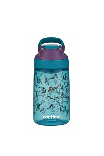 Contigo Gizmo Sip Unicorn Tritan Çocuk Suluğu 420ml Mavi