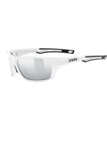 Uvex Sportstyle 232 P White Matte/mir.silv Sunglasses