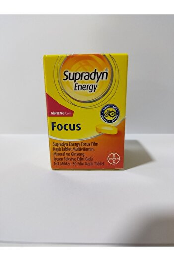 Supradyn Energy Focus 30 Tablet