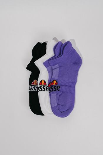 Ellesse Women's Socks 3 Pack C013-bkwtpr