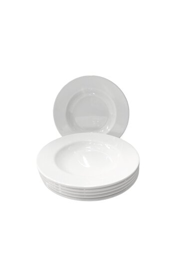 Matar Endüstriyel Mutfak Ekipmanları Thermo Melamine 21cm Deep Plate 6 Pieces