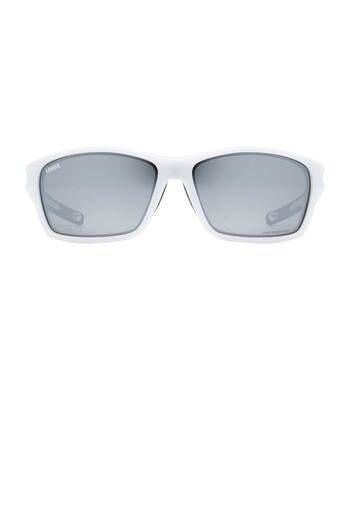Uvex Sportstyle 232 P White Matte/mir.silv Sunglasses