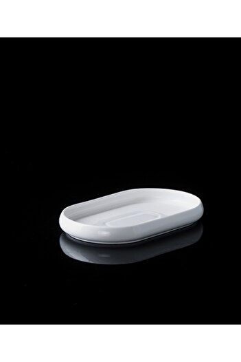 ACAR Bianco Perla Oval Plate 20x12.5x2.5 Cm