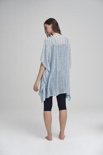 Haşema Patterned Green Short Pareo