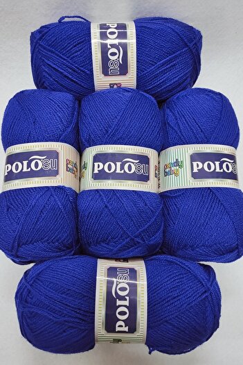 Polosu (5 Τεμάχια) Candy Baby 223 Σκούρο Μπλε Πλεκτό στο χέρι Νήματα για Πλεκτό Γιλέκο Ζακέτα Νήματα Πανί Πλεκτό Πουλόβερ
