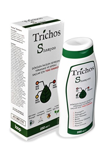 TRİCHOS 250 ml Care Shampoo - for Hair Loss