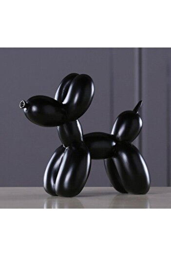 CajuArt Modern Büyük Boy 20 Cm Sevimli Balon Köpek Biblo Dekor