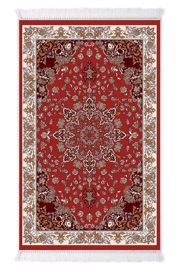 Alanur Home Silk Digital Prayer Rug No: 1011