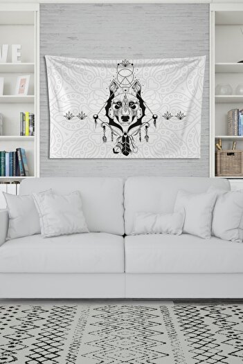 Vagonik Dream Catcher Wolf Wall Cover 150 X 100 Cm