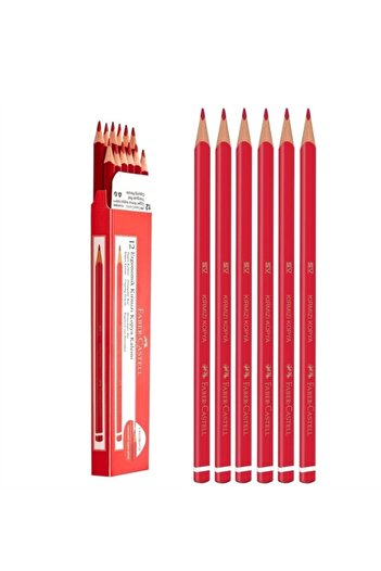Faber Castell Red Copy Pen 12 Pack
