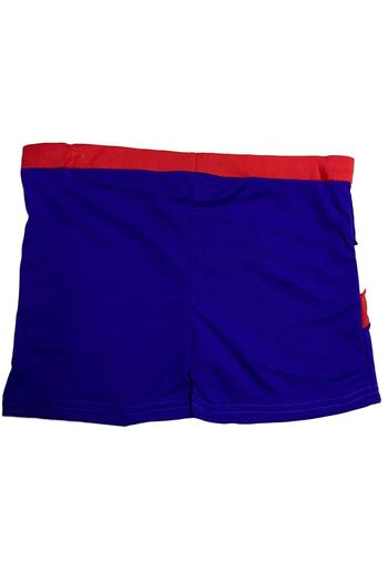 Deafox Blue Boy's Cuffed Swimsuit