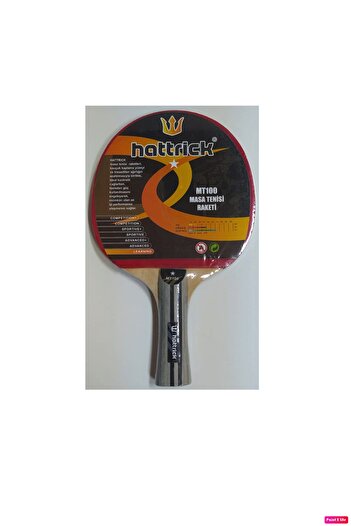 Hattrick Mt-100 1 Star Vacuum Packaged 1 Piece Table Tennis Racket