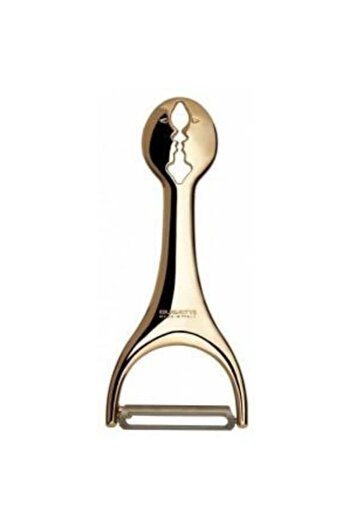 BUGATTI Kiss Gold Gold Stainless Steel Peeler 6X15 cm