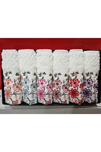 Fiesta Günlük Çeyizlik Hediyelik 6 Lı Set Mutfak Havlusu