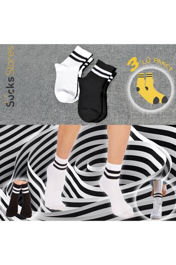 Esinti Ανδρικές Γυναικείες Κάλτσες Socket Long Socks Κάλτσες με πολύχρωμα σχέδια (ΣΥΣΚΕΥΑΣΙΑ 3 ΤΩΝ)
