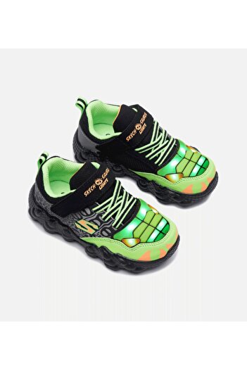 SKECHERS Skech-o-saurus Lights Lighted Baby Sports Shoes400110n-bklm