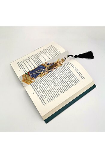 BAKSEPETE Shah of Iran Printed, Tasseled Bookmark (gift Bookmark, bookmark-115)