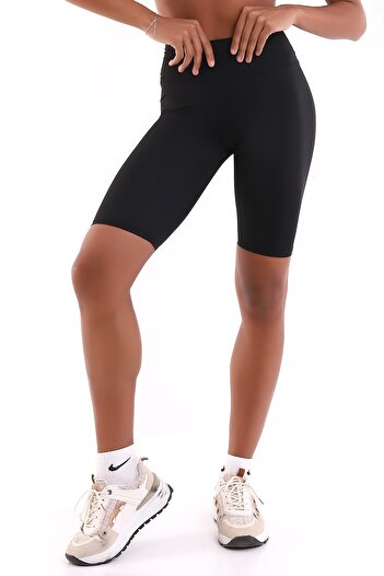 Aykum Mayo High Waist Sports and Daily Short Tights,moon Sand