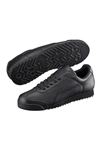 Puma Roma Basıc Erkek Günlük Siyah Spor Ayakkabı 35357217