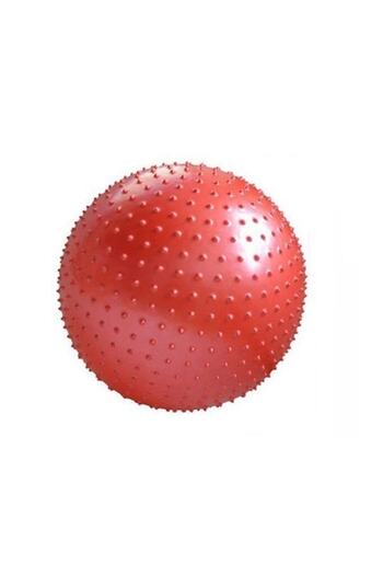 TUSHBA Spiky Yoga Pilates Aeorobic Gymnastic Ball 75 Cm Red