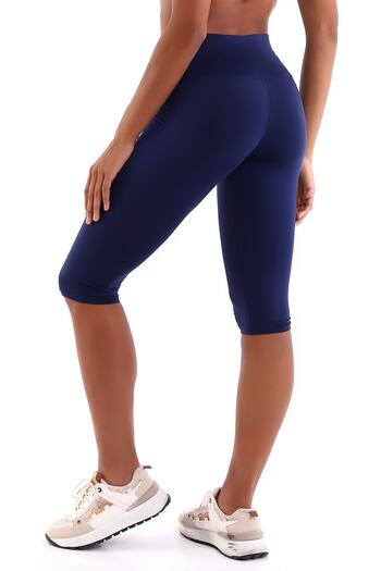 Aykum Mayo High Waist Sports and Daily Below Knee Tights,moon Sand