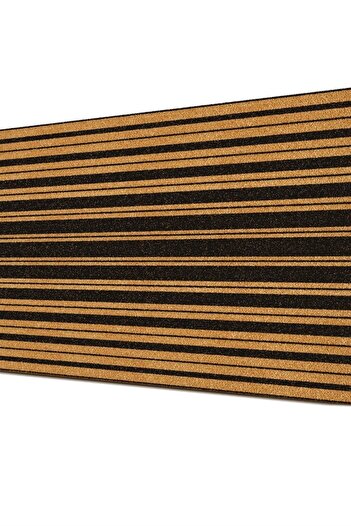 Decovetro Striped Front Door Mat