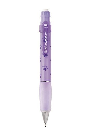 Serve Versatil Pencil (mechanical Pencil) Deep 0.7 Mm Lavender Dog Paw