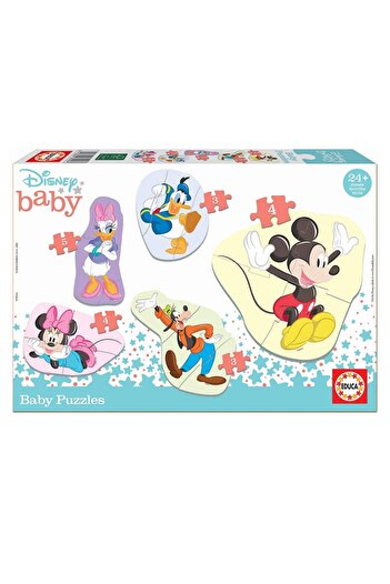 EDUCA Baby Mickey and Friends Educational Puzzle - 24 Months Above