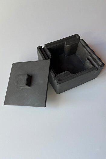 sin istanbul Square Covered Ash Tray Anthracite
