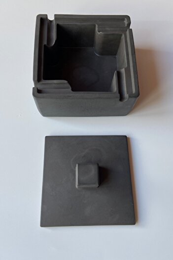sin istanbul Square Covered Ash Tray Anthracite