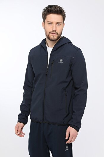 lumberjack Чоловіча куртка з капюшоном Softshell Basıc