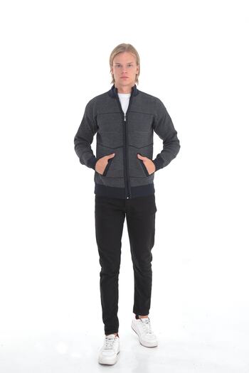KMKkombin Πλεκτή ζακέτα & πουλόβερ με φερμουάρ Attal Baba Super Battal Knitwear